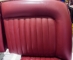 Red Jaguar XK140 Seats, nice condition - Red XK140 seat pair