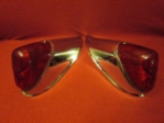 Taillamp Pair, Jaguar XK140, XK150, New Pair 