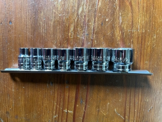 Whitworth 3/8"Drive AB Tools Socket Set, New  