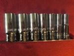 Whitworth Socket Set, 3/8" Deep  