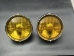 Yellow Lucas Fogranger Back-mount Foglamp Pair, Jaguar Mark 2, Original - E.25 WFT5Y pair 