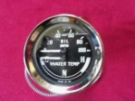 Smiths Oil & Water Dual Gauge; Austin-Healey Sprite, MG Midget, MGB; New 