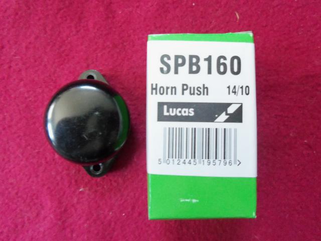 Lucas SPB160 Horn Push, Land Rover; MGA, New 