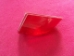 Lucas L687 Upper Red Tail Lens, Jaguar 3.8S, 420 Mark X, Original - NOS L687 R Upper