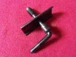 Spare Wheel Clamp, Jaguar E-type/XKE, Mark I, II, 2, 3.8S, Refurbished Original 