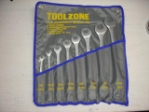 Whitworth Combination-end Spanner Set by Toolzone, New 