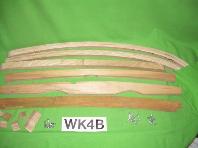 Boot Lid Wood Kit, Jaguar XK140, #XWK4B, New 