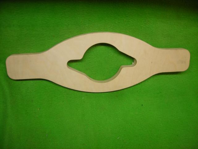Plywood 52 mm Knock-off Wrench, Jaguar, New 