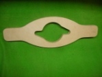 Plywood 42 mm Knock-off Wrench, Austin-Healey, MG, Triumph, New 
