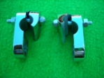 Lucas Driving/Spot/Foglamp Badge Bar Clamp Pair, New driving lamp, driving light, spotlamp, spot lamp, fog lamp, foglight, fog light