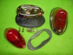 Lucas L549 Rear Lamp Pair, New 