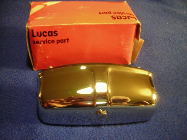 Lucas L467 License or Number Plate Lamp, NOS 