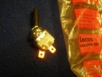 Lucas 65SA SPB200 31828 or 31991 2-position Toggle Switch, NOS 