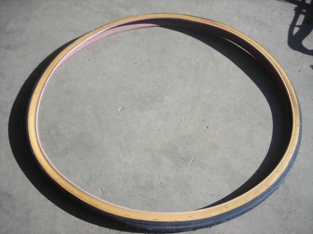 Kenda Gumwall Bicycle Tire, 27 x 1 1/4, New 