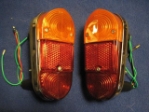 Lucas-Type L647 Taillamp Pair, New 