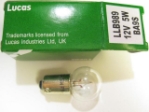 Lucas LLB989 Bayonet-base Bulb, New 