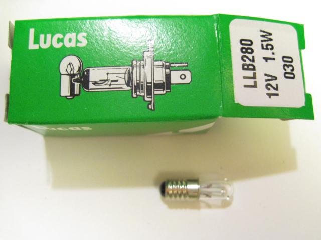 Lucas LLB280 Screw-base Bulb, New 