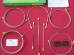 Brake Line/Pipe Kit, Triumph TR3A, TR3B, TR4, New 