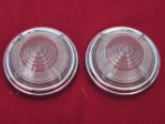 Lucas-Style L539 Clear Lens & Rim Pair, New 