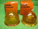 Lucas L594 Beehive Lens Pair, NOS 