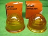 Lucas L594 Beehive Lens Pair, NOS 