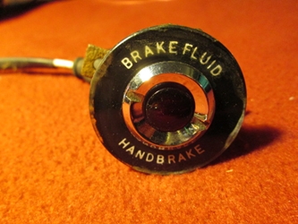 Brake Fluid Handbrake Warning Lamp Assembly, Jaguar Mark 2, E-type/XKE, S-type, Original 