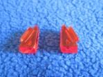 Lucas L490/L513 Sidelamp Lens, Pip, Jewel or Medallion Pair, New 