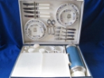 Picnic Set, Blue China, Original 