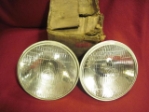Lucas 700 Headlamp Pair, RHD, NOS head lamp, headlight, head light