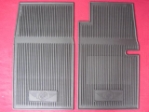 AMCO-Style Rubber Floor Mat Pair, Austin-Healey Sprite, New 