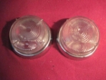 Lucas L632 Clear/Clear Lens & Rim Pair, NOS 