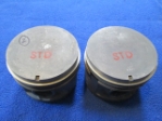 B20 Pistons, Volvo, 2 only, NOS 