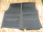 AMCO-Style Rubber Floor Mat Pair, Austin-Healey 100, 3000, New Austin Healey Floor Mats; Austin Healey Floormats; Austin-Healey floormats