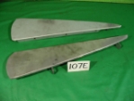 Front Bumper Plinth Pair, Jaguar XK150, #X107E, New 