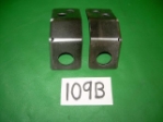 Driving/Spot/Foglamp Bracket Pair, Jaguar XK140, XK150, #X109B, New driving lamp, driving light, spotlamp, spot lamp, fog lamp, foglight, fog light