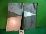 Front Valance Panel Pair, Jaguar XK120 OTS, #X15A, New 