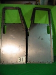 Metal Floor Pair, Jaguar XK120 DHC & FHC, #X31, New 