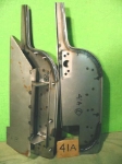 Shut Pillar Assembly Pair, Jaguar XK120 DHC, #X41A, New 