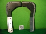 Front Mudshield/Splash Panel Pair, Jaguar XK140 DHC & OTS, #X75B, New 