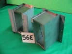 Vent Box Pair, Jaguar XK150 Late, #X56E, New 