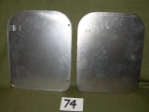 Battery Box Door Pair, Jaguar XK140 FHC, XK150, #X74, New 