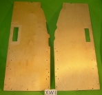 Wood Floor Pair, Jaguar XK120 OTS, #XW1, New 