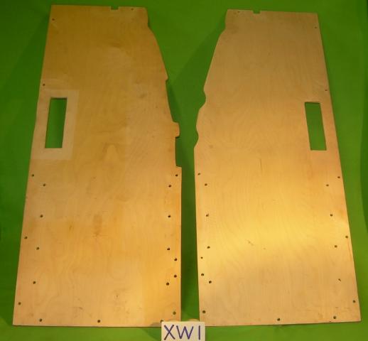 Wood Floor Pair, Jaguar XK120 OTS, #XW1, New 