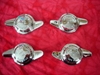 Knock-off Spinners, MG Crest, 8 or 12 TPI, Set of 4, New Knock offs