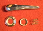 Jaguar Interior Door Handle w/ Hardware 