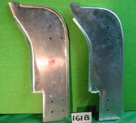 Door hinge face pair, XK140 OTS, X161B, New 